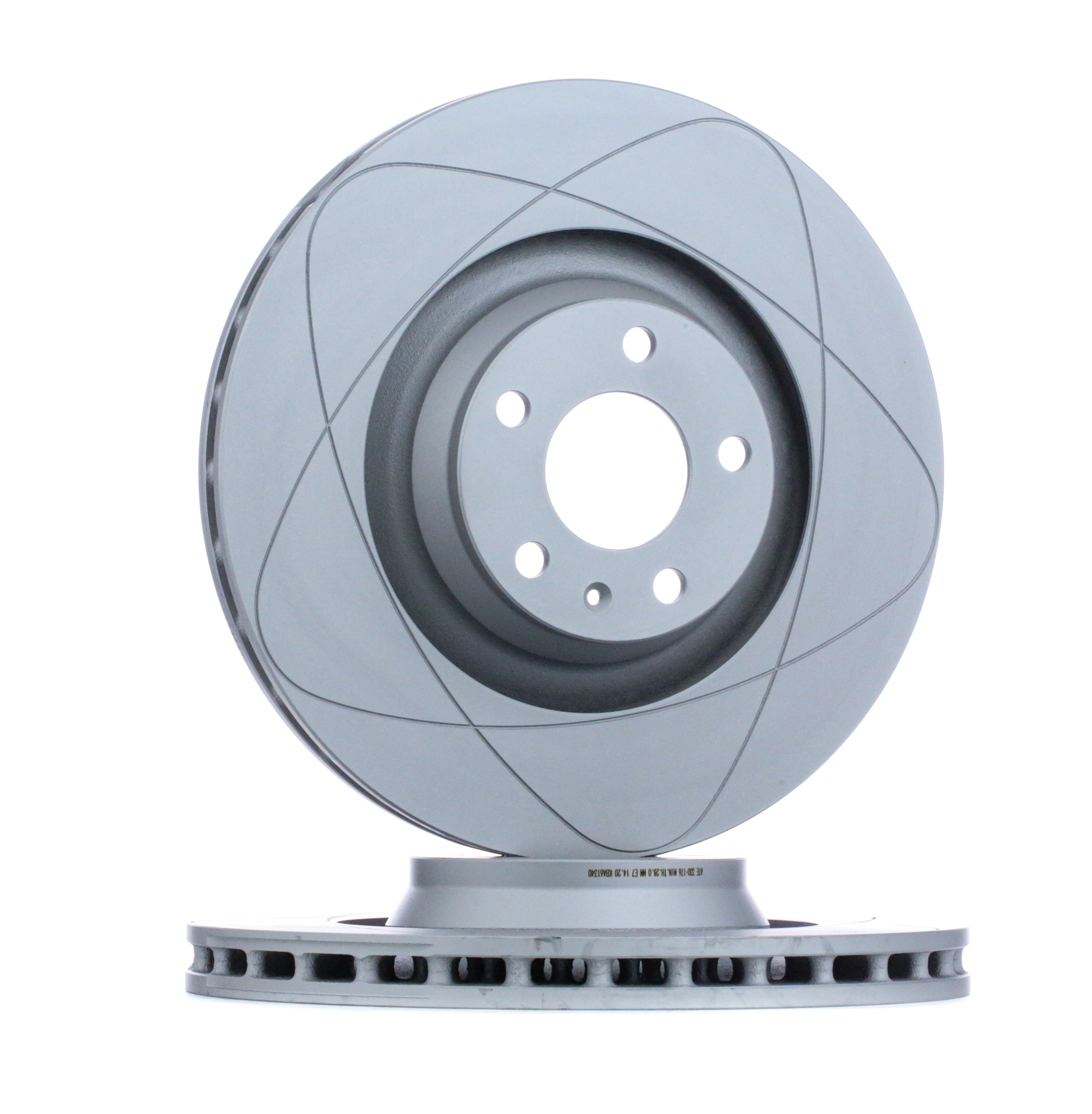 ATE Disques De Frein 24.0330-0176.1 Frein à Disque,Disque de frein AUDI,A6 4F2, C6,A6 Avant 4F5, C6,