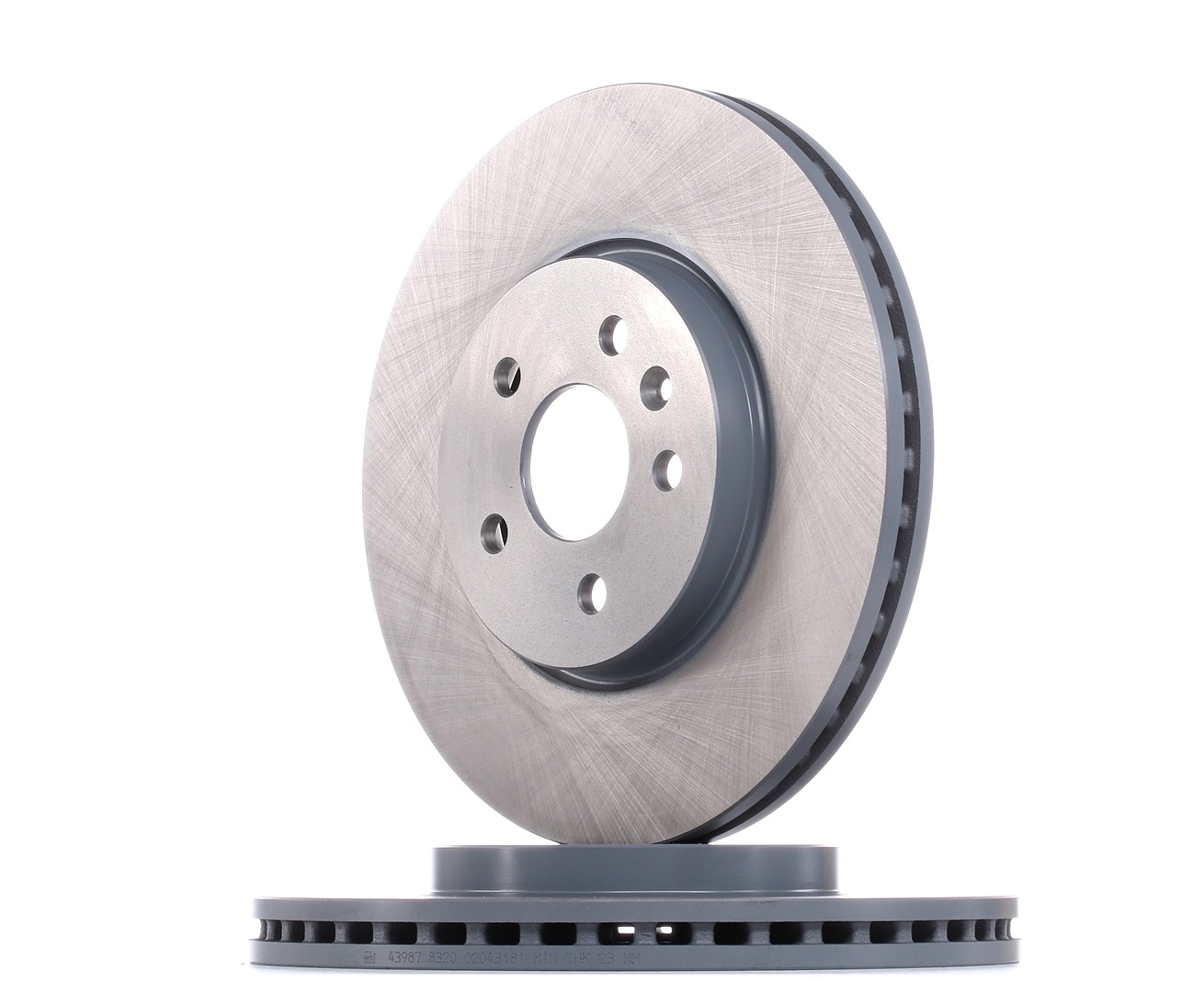 FEBI BILSTEIN Disques De Frein 43987 Frein à Disque,Disque de frein OPEL,CHEVROLET,VAUXHALL,MOKKA,TR