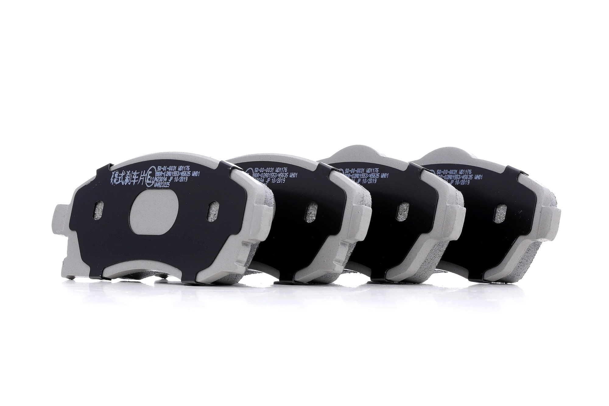 ASHIKA Plaquettes De Frein 50-00-0031 Jeu De Plaquettes De Frein,Jeu de plaquettes de frein, frein à