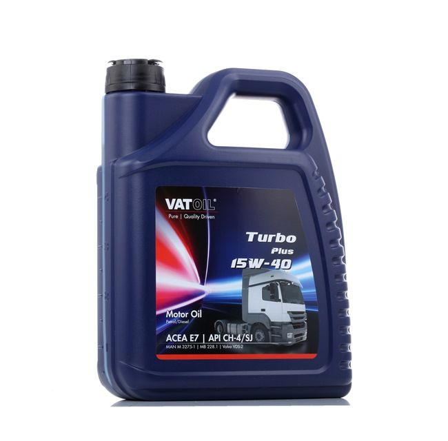 VATOIL Aceite de motor 50056 VATOIL Aceite motor MB 228.1 15W-40, Capacidad: 5L, Aceite mineral