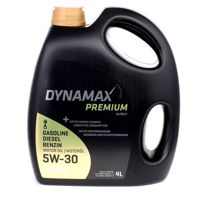 DYNAMAX Aceite de motor 501760 Aceite motor DODGE NITRO 2010 ac 5W-30, Capacidad: 4L, Aceite sintetico 501760