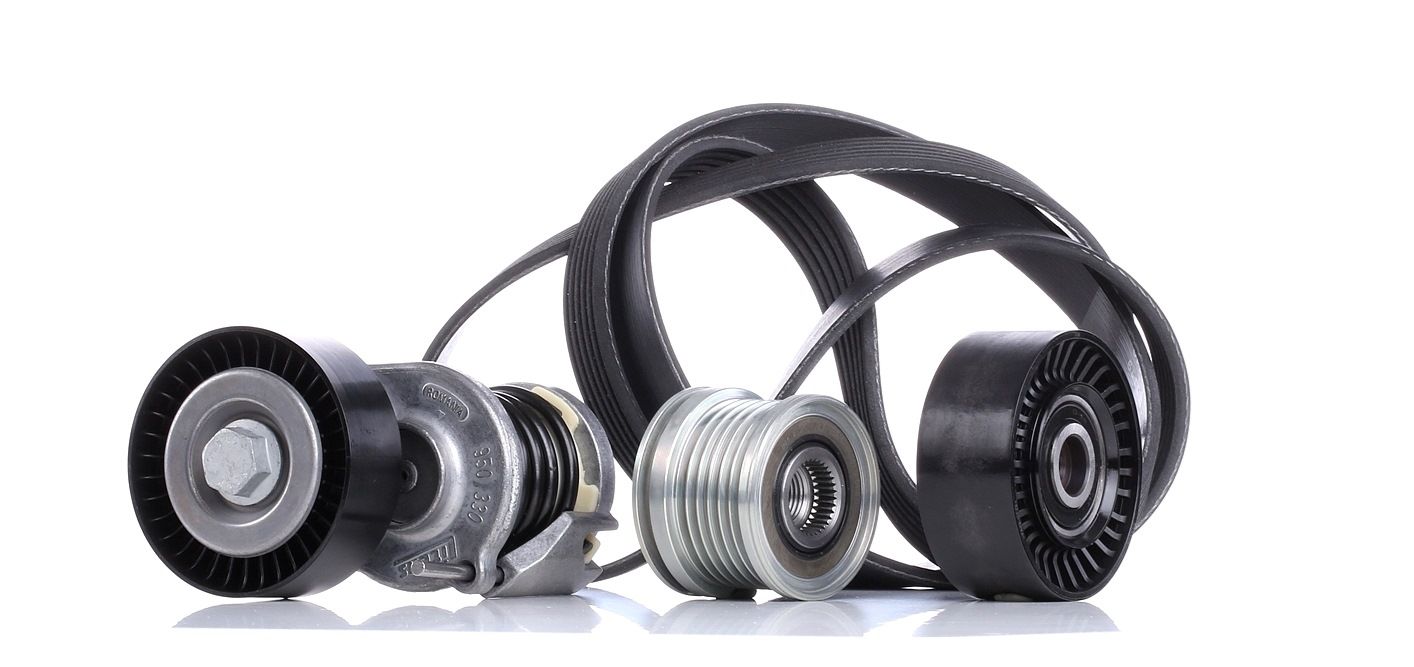 INA Jeu De Courroie Trapézoïdale à Nervures 529 0240 10 Jeu de courroies trapézoïdales à nervures VW