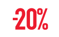 20% descuento