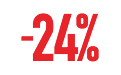 24% rabais