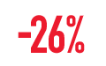 26% sconto