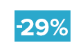 29% descuento