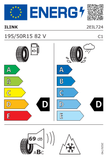 195/50 R15 TL 82V SNOWGRIPPER I BSW M+S 3PMSF