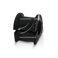 VAICO Lagerung, Stabilisator V10-2569 für AUDI A4 (8E2, B6) 1.9 TDI ab Baujahr 11.2000, 130 PS