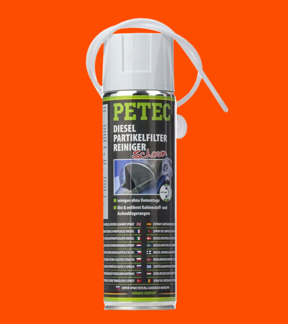 Image of PETEC Pulitore filtro antiparticolato DETERGENTE SPRAY PER FILTRI ANTIPARTICOLATO DIESEL Contenuto: 400ml 72550 Pulitore FAP,Prodotto per pulizia FAP