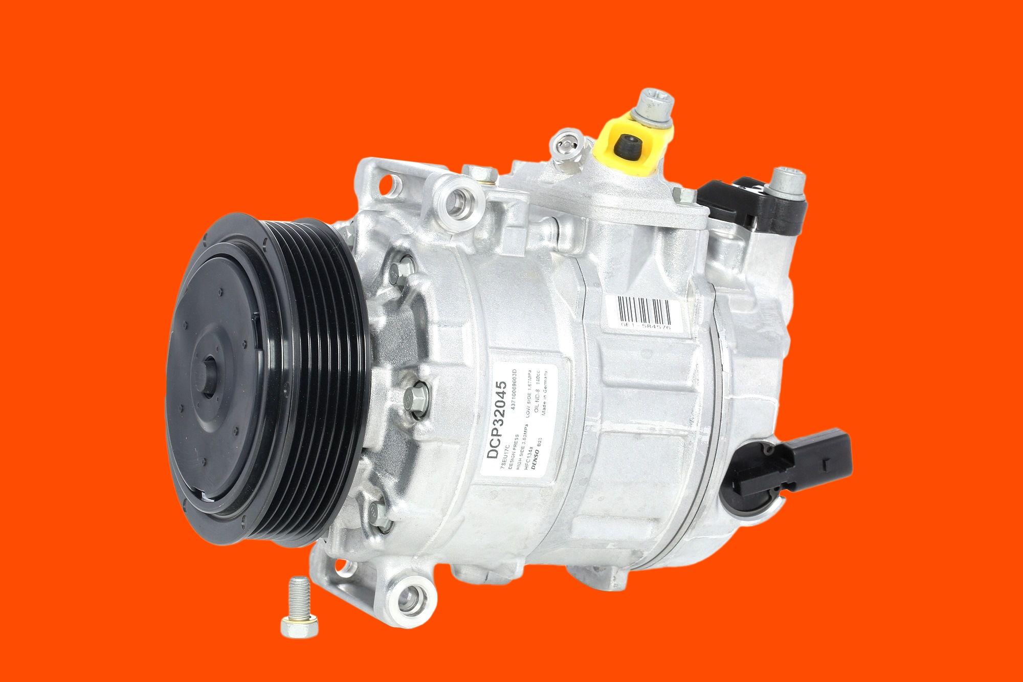 Image of DENSO Compressore Aria Condizionata PAG 46 DCP32045 Compressore Climatizzatore,Compressore Clima VW,AUDI,SKODA,Golf V Schrägheck (1K1)