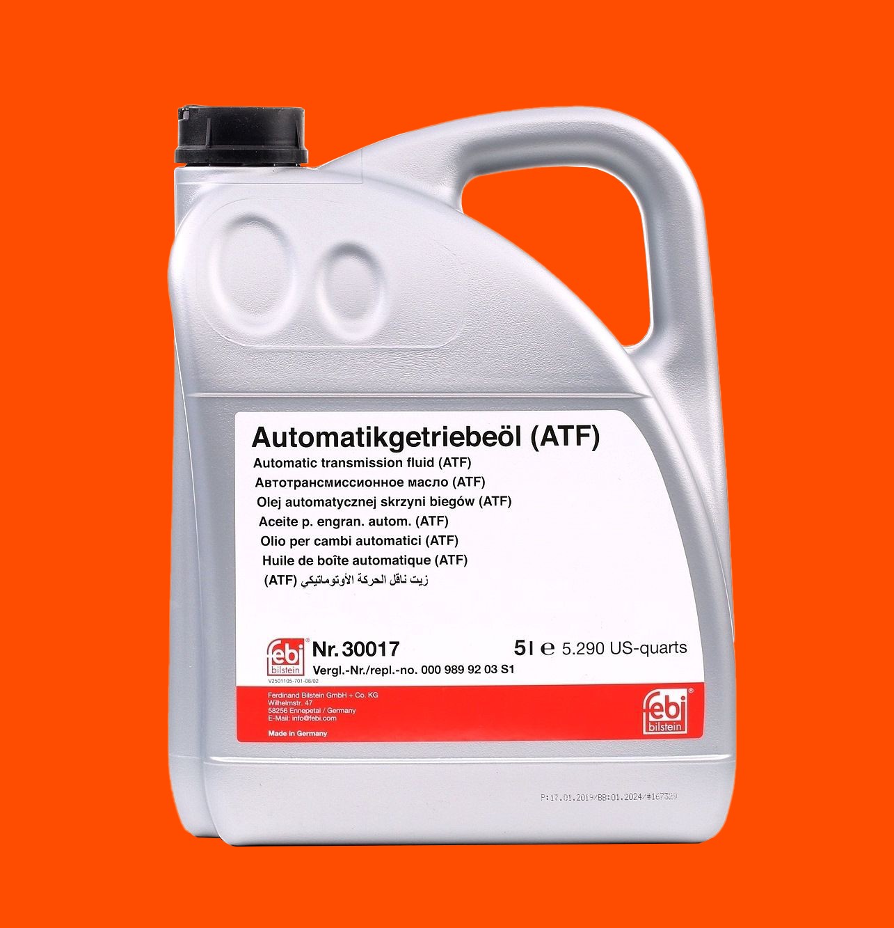 FEBI BILSTEIN Automaattivaihteistoöljy ATF II 30017  VW,AUDI,MERCEDES-BENZ,Transporter IV Bus (70B, 70C, 7DB, 7DK, 70J, 70K, 7DC, 7DJ)