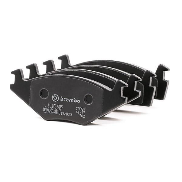 RIDEX Kit pastiglie freno Assale anteriore