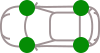 beidseitig Einbauposition