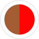 Bronze innen Rot Farbe