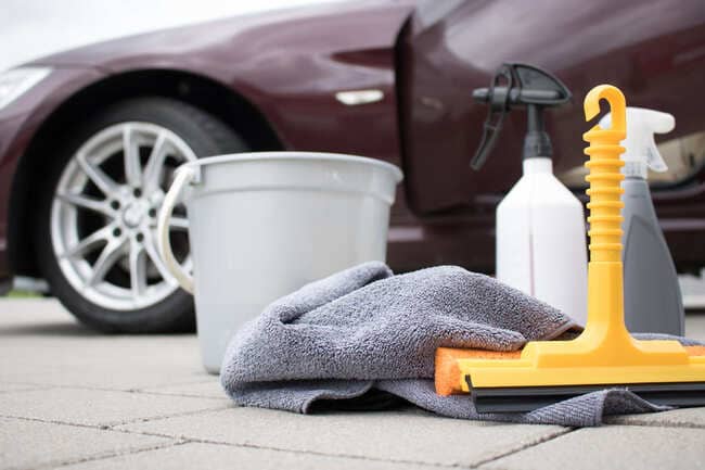 What can I wash my car with?
