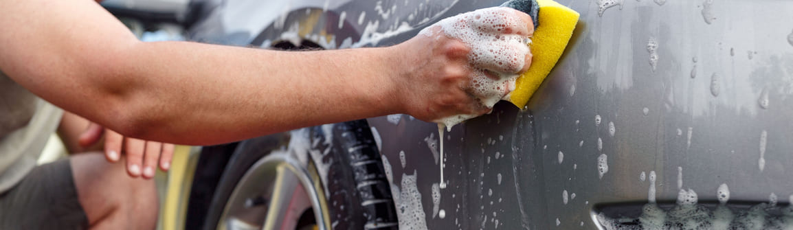 Can you use washing up liquid to clean a car? What is the best way to wash a car? 