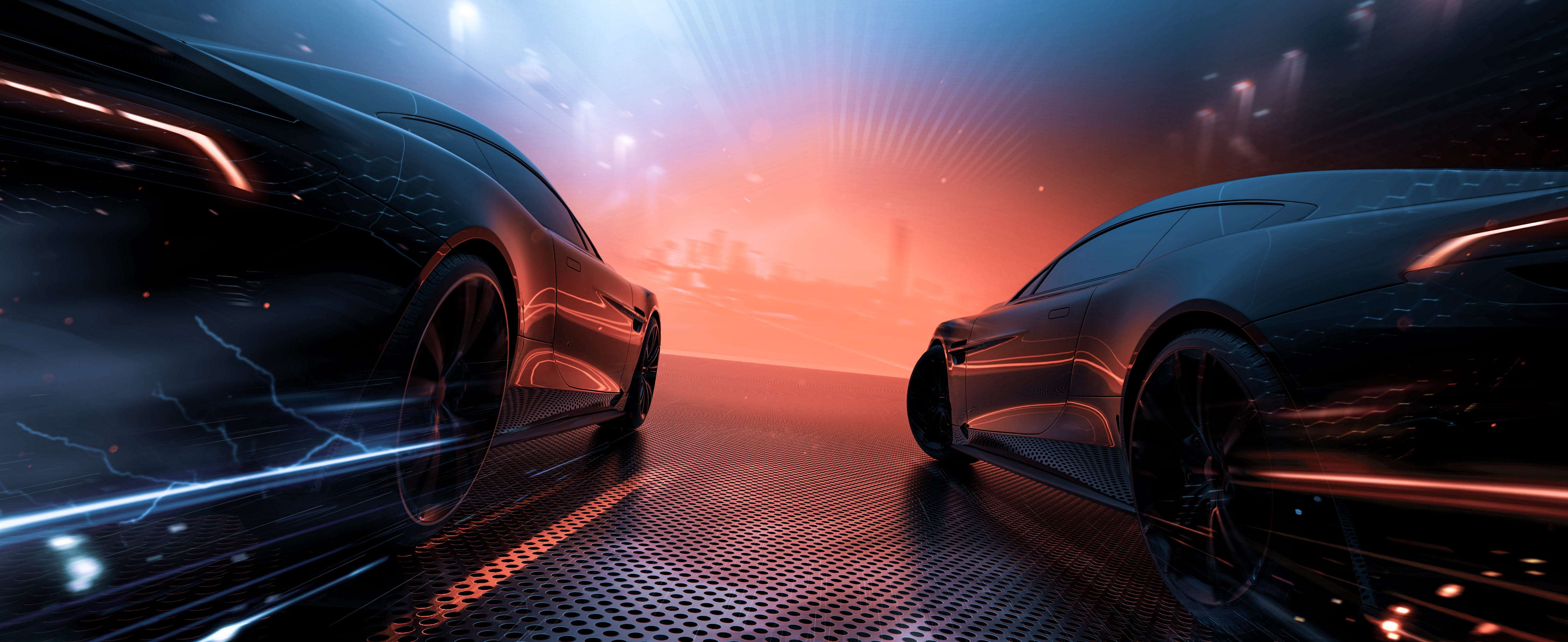 The difference between negative and positive wheel offset