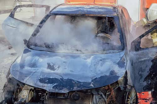 kann ein auto explodieren