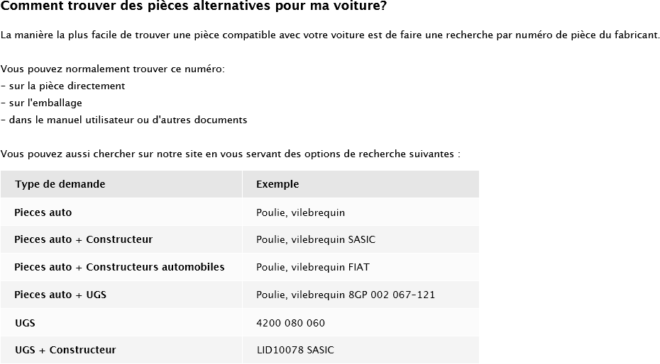 OEN 1K6827505F9B9 - Comment trouver des pièces alternatives pour ma voiture?