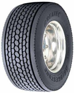 Helårsdæk til bil 265 70 19_5 143/141J Bridgestone M 825 Greatec Dæk til lastbiler MPN:4866