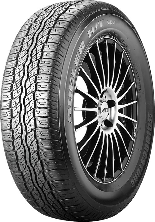 Dueler H/T 687 4x4-dæk Bridgestone 225/70 R16 102T pris